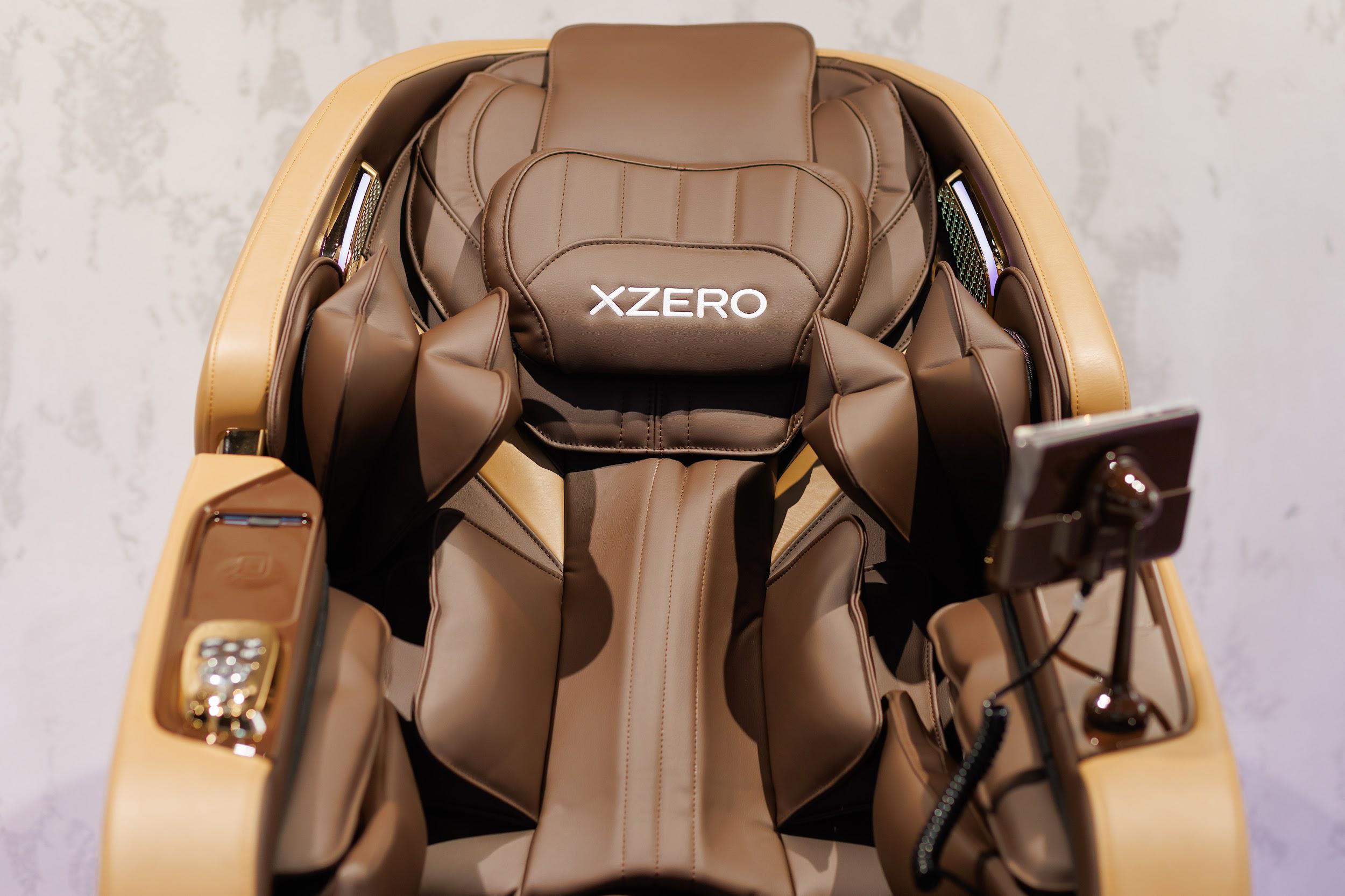 Кресло массажное XZERO LX100 Luxury Brown (11581049) - фото 10