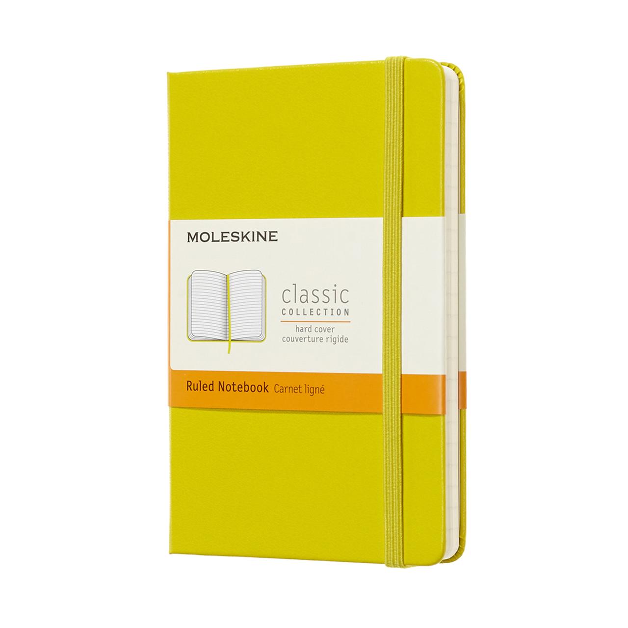 Блокнот Moleskine Classic карманный 9х14 см 192 страницы в линейку Желтый