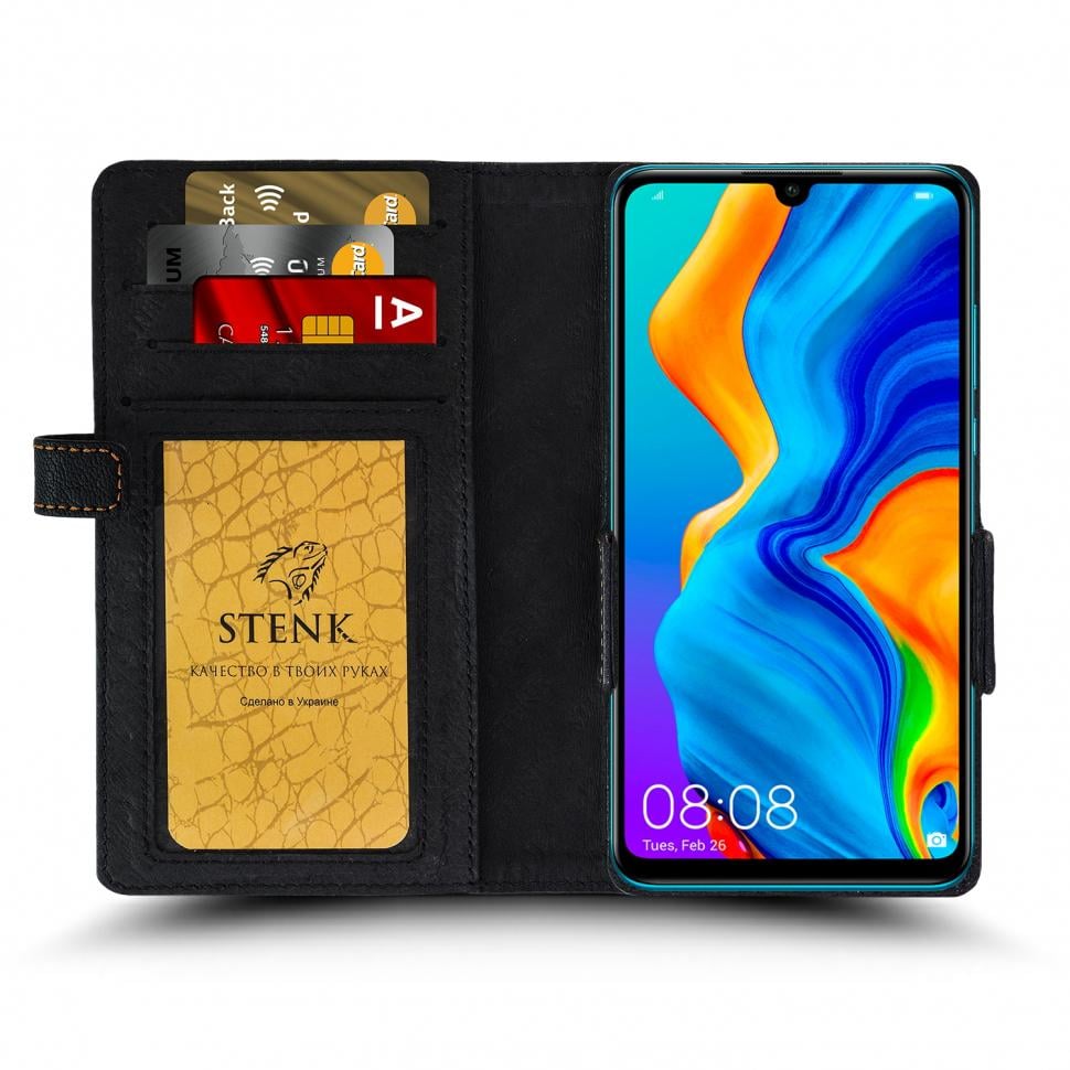 Чехол книжка Stenk Wallet для Huawei P30 Lite Черный (64137) Чехол книжка Stenk Wallet для Huawei P30 Lite Черный (64137)