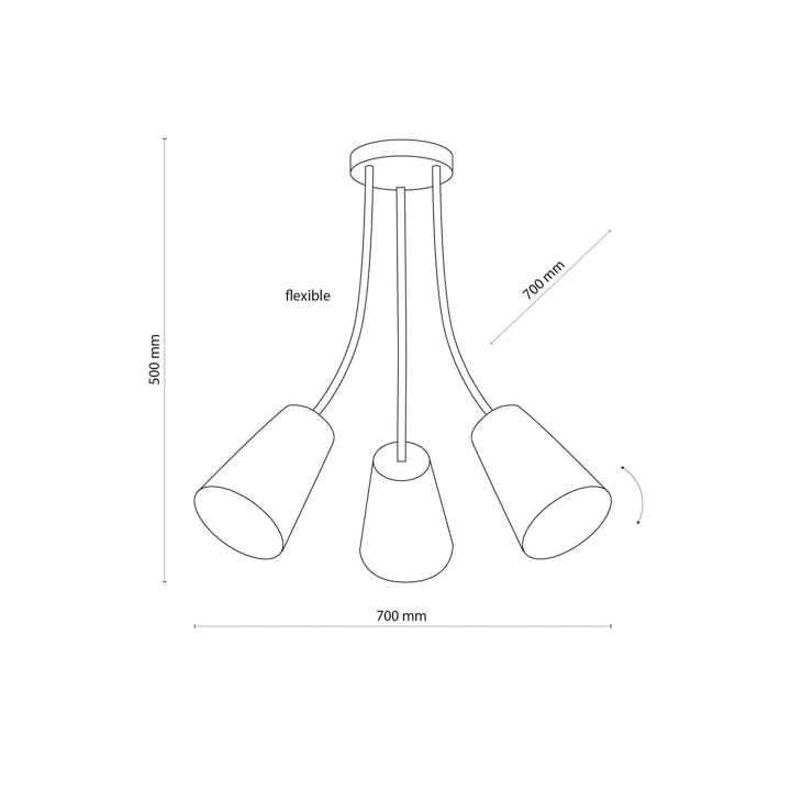 Люстра TK Lighting 6024 Wire Kids (11516493) - фото 4