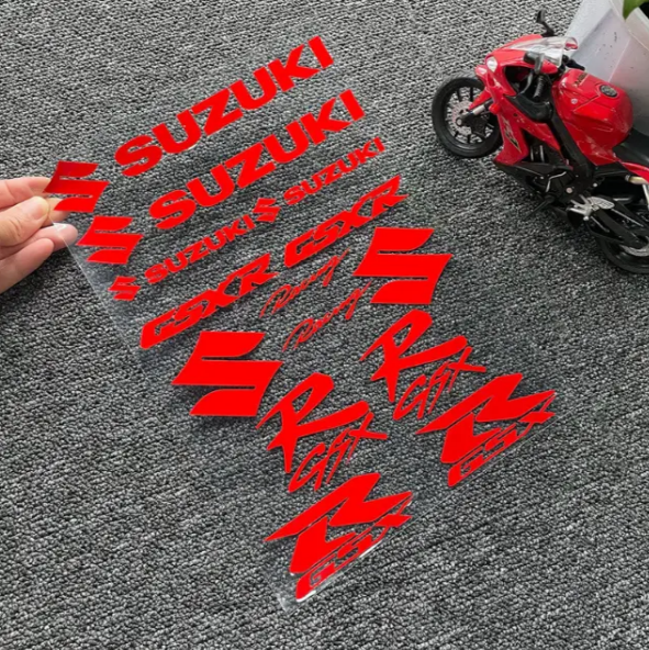 Набор наклеек Suzuki GSX-R (2854678573)