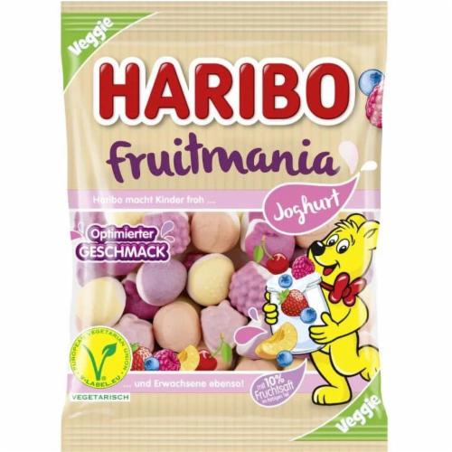 Конфеты желейные Haribo Fruitmania Joghurt 160 г (02561)