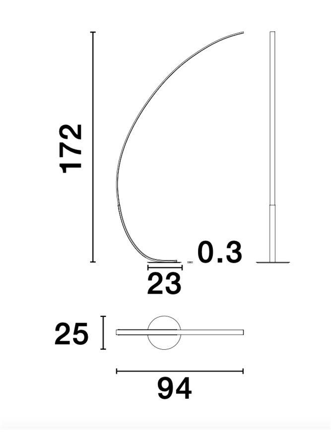 Торшер Nova Luce Premium (9396060) - фото 9