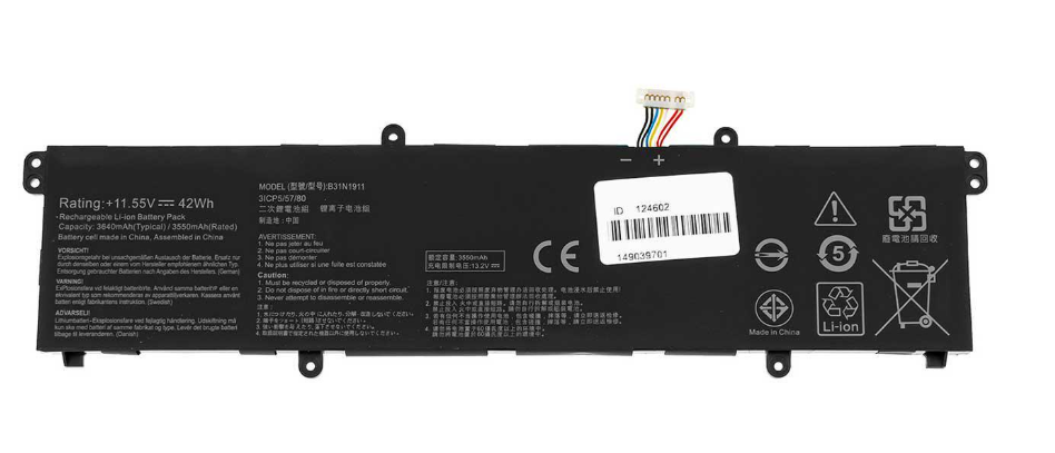 Аккумулятор для ноутбука Asus M1502IA 3640 mAh 1155V 42 Wh