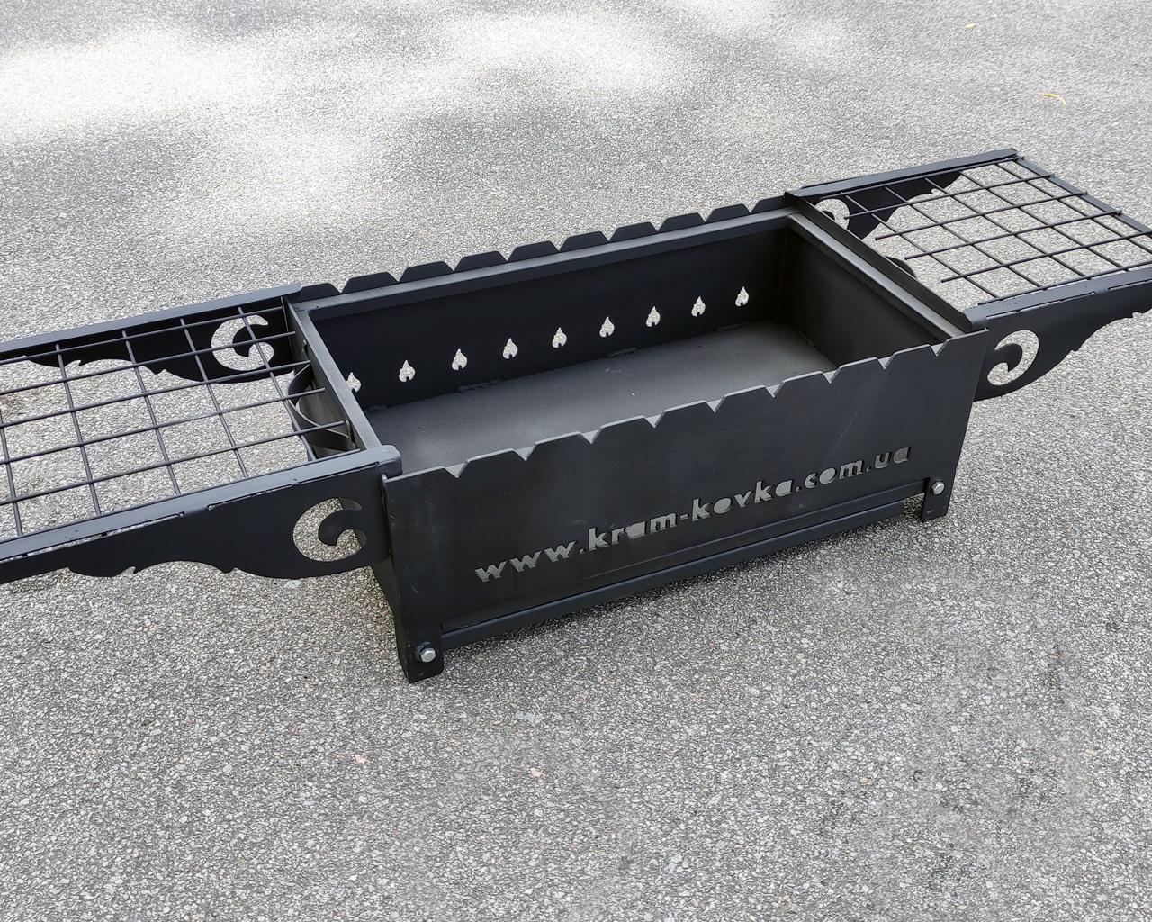 Мангал Kram-kovka зі складними ніжками Роммі та боковушками 3 мм - фото 4 Мангал Kram-kovka зі складними ніжками Роммі та боковушками 3 мм - фото 4