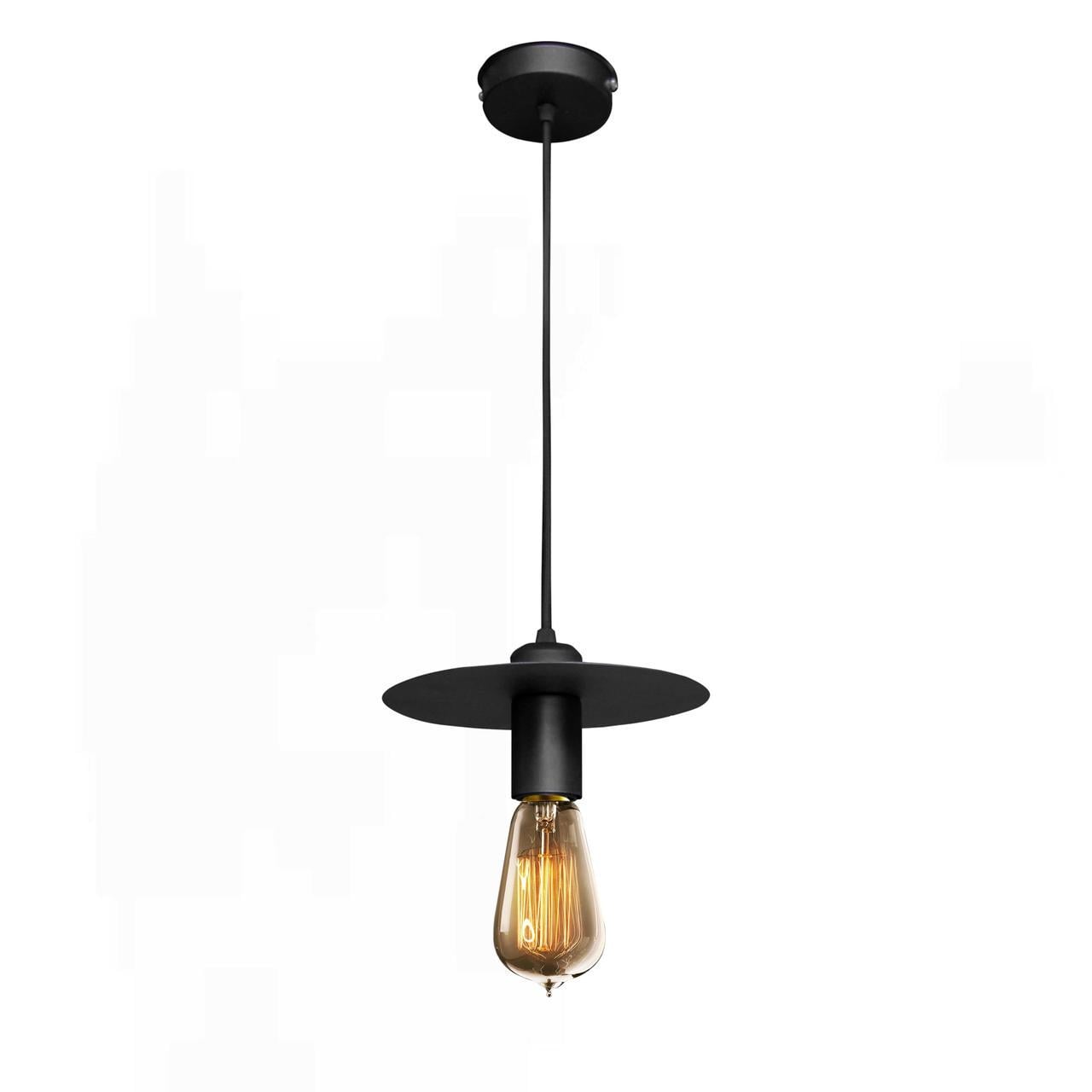 Світильник підвісний MSK ELECTRIC Disk NL 2009 BK (2259362963)