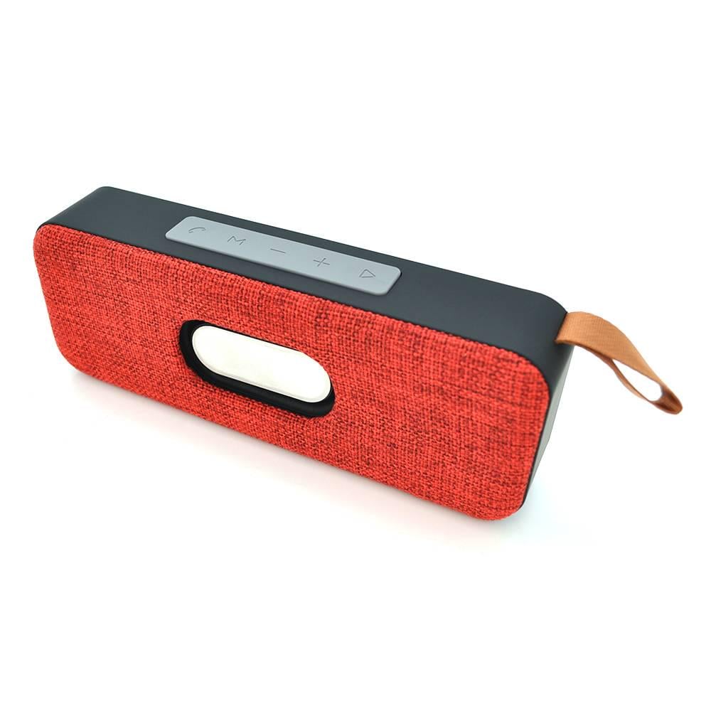 Колонка T6 Bluetooth 4,1 до 10 м 1х3W 4Ω 600 mAh ≥90dB TF card/USB DC 5V Red (34514)