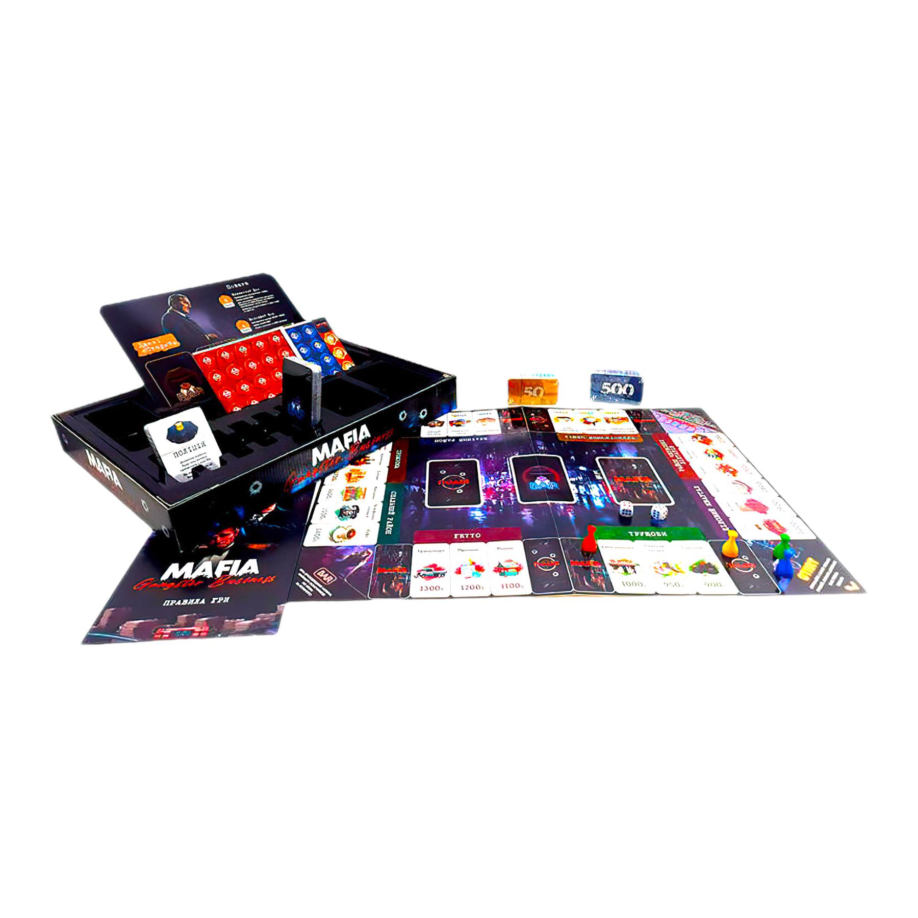 Настільна гра Danko Toys MAFIA Gangster Business Premium в коробці (111980) - фото 2