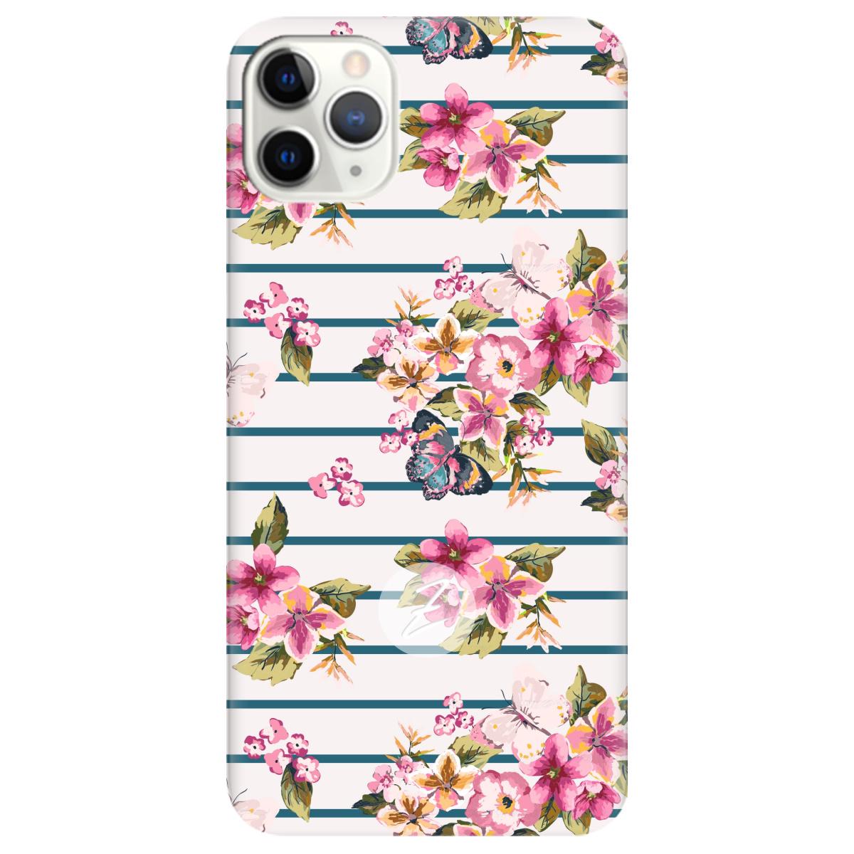 Силіконовий чохол Zorrov для Apple iPhone 11 Pro Max - Deleite florales (12180040179072305)