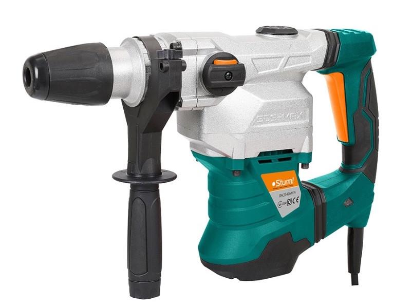 Перфоратор бочковий Sturm RH2540MVA 2482146006 мережевий 2100 Вт 12 Дж SDS Max - фото 3 Перфоратор бочковий Sturm RH2540MVA 2482146006 мережевий 2100 Вт 12 Дж SDS Max - фото 3
