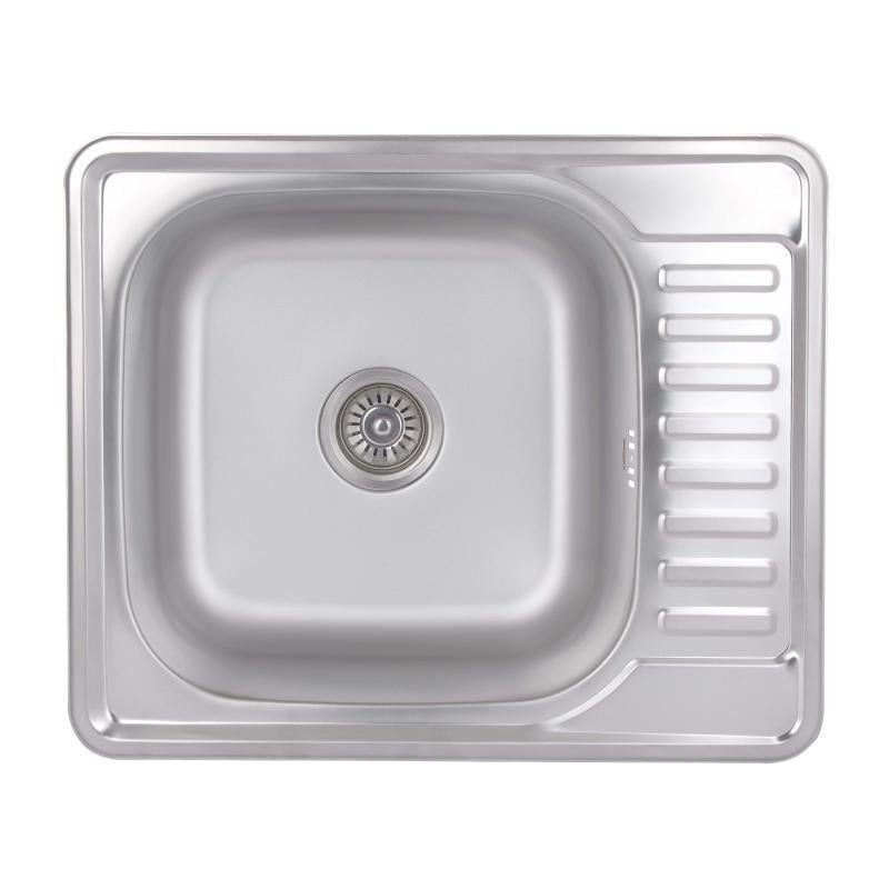 Мойка кухонная Brinex 5848 0,8 мм Satin (BRIN5848SAT08)