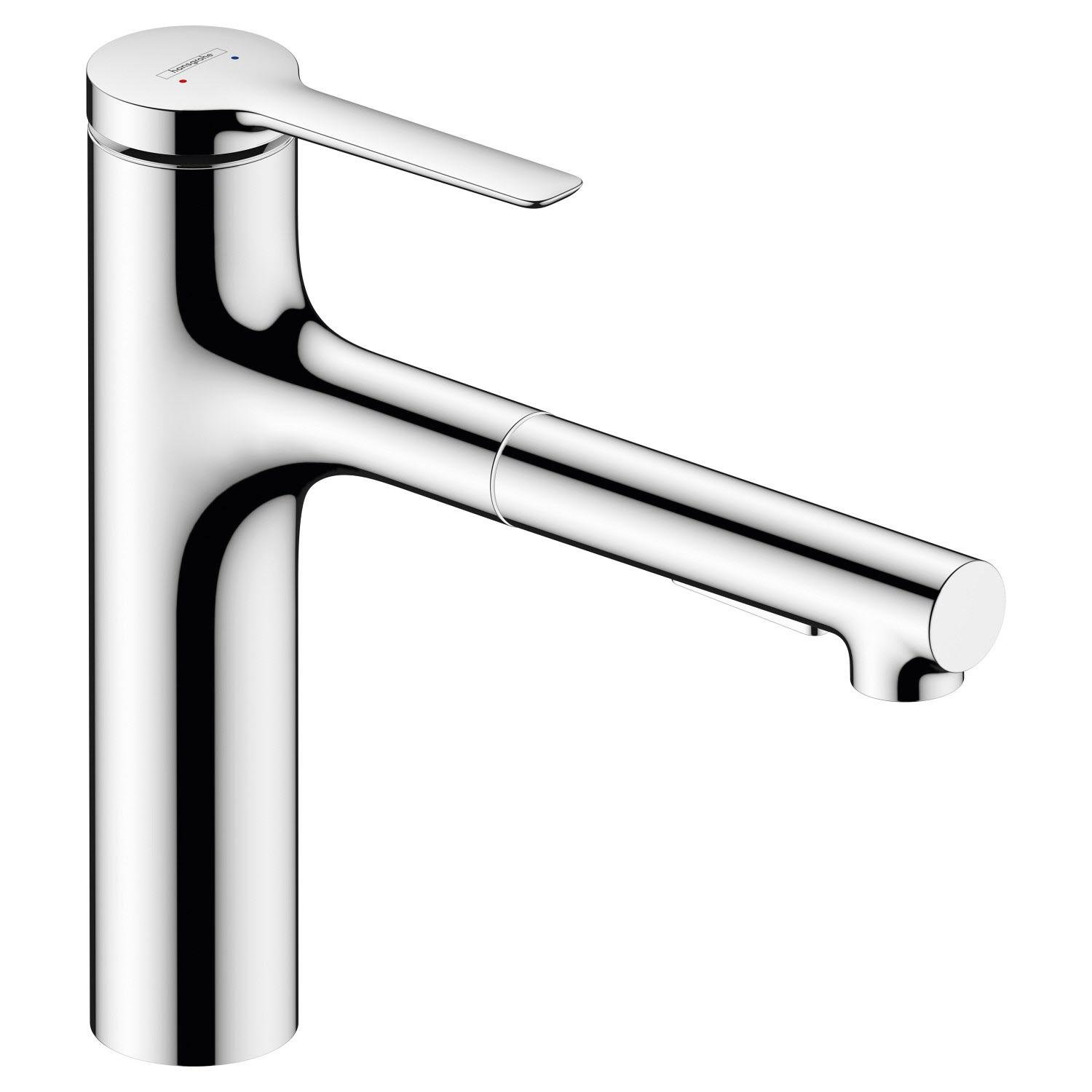 Змішувач для кухні Hansgrohe Zesis M33 74801000 із висувною лійкою Хром (148567)