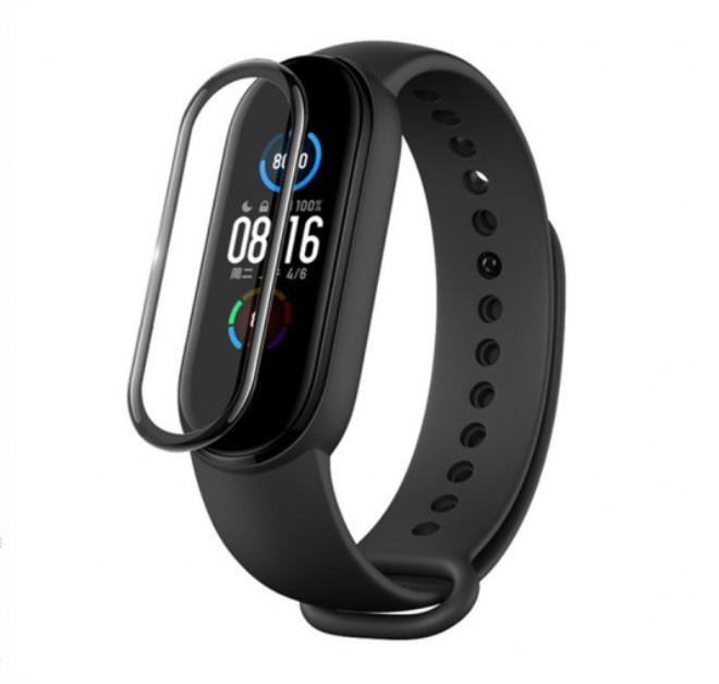 Захисна плівка BeWatch Mi Band 5/6 на весь дисплей вигнута Прозорий (1039905)