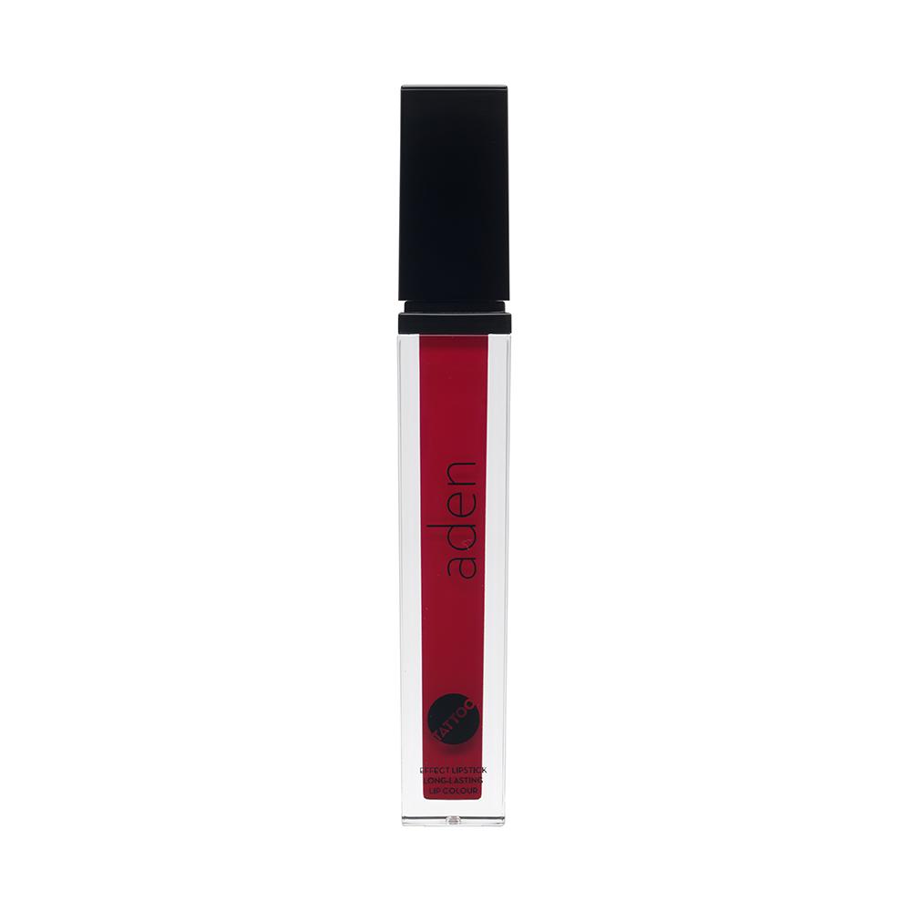 Жидкая матовая помада Aden Cosmetics Liquid Tattoo Lipstick №6 7 мл Passionate Cherry (a092)