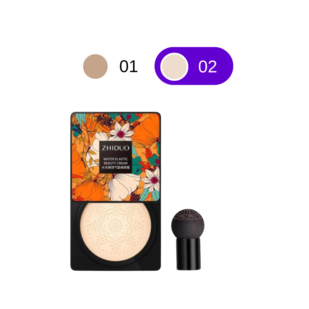 Кушон для обличчя Zhiduo Water Elastic Beauty Cream 20 мл 02- Бежевий світлий (27301657) - фото 2 Кушон для обличчя Zhiduo Water Elastic Beauty Cream 20 мл 02- Бежевий світлий (27301657) - фото 2