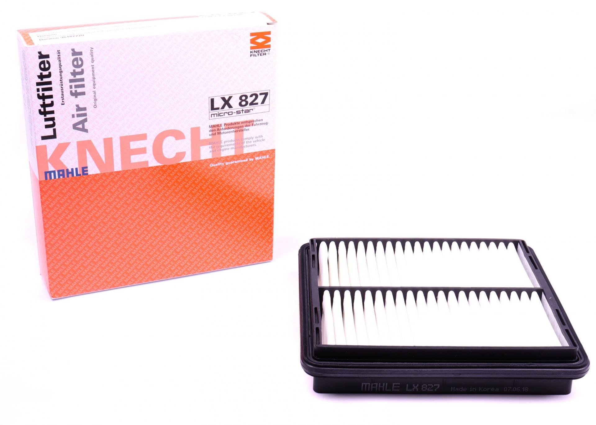 Фильтр воздушный KNECHT для Daewoo Lanos 1,5 (LX 827)