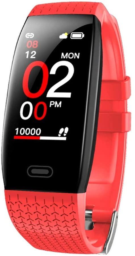 Фитнес-браслет UWatch T5 IPS с функциями фитнес трекера Red (784775383)