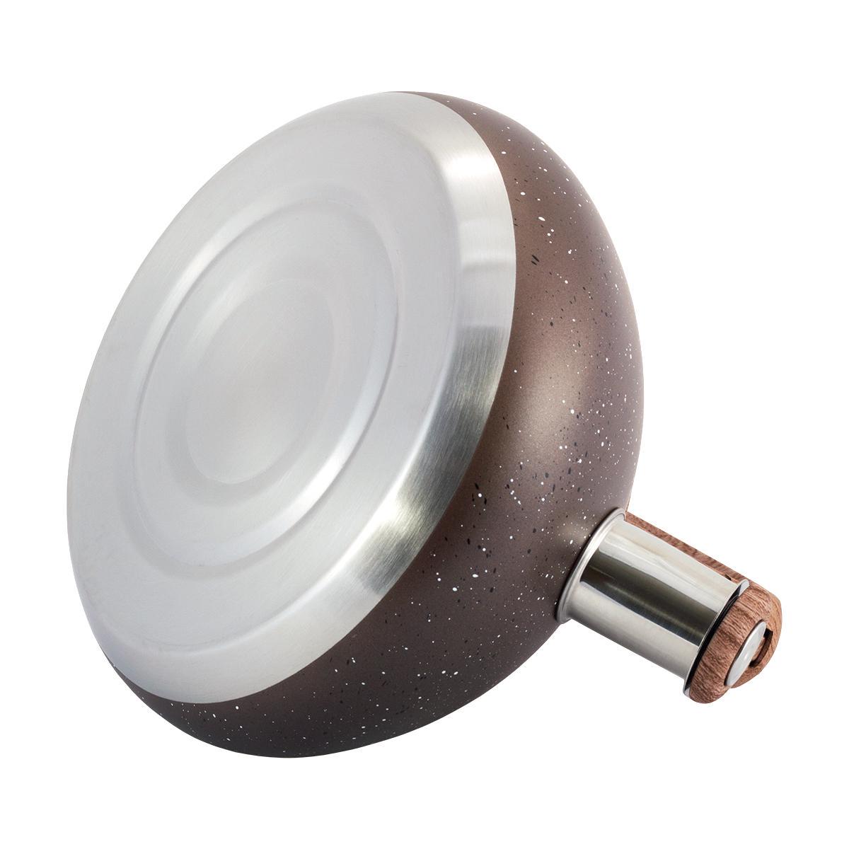 Чайник Kamille Vizo зі свистком для індукційних плит 2,5 л Коричневий - фото 6 Чайник Kamille Vizo зі свистком для індукційних плит 2,5 л Коричневий - фото 6