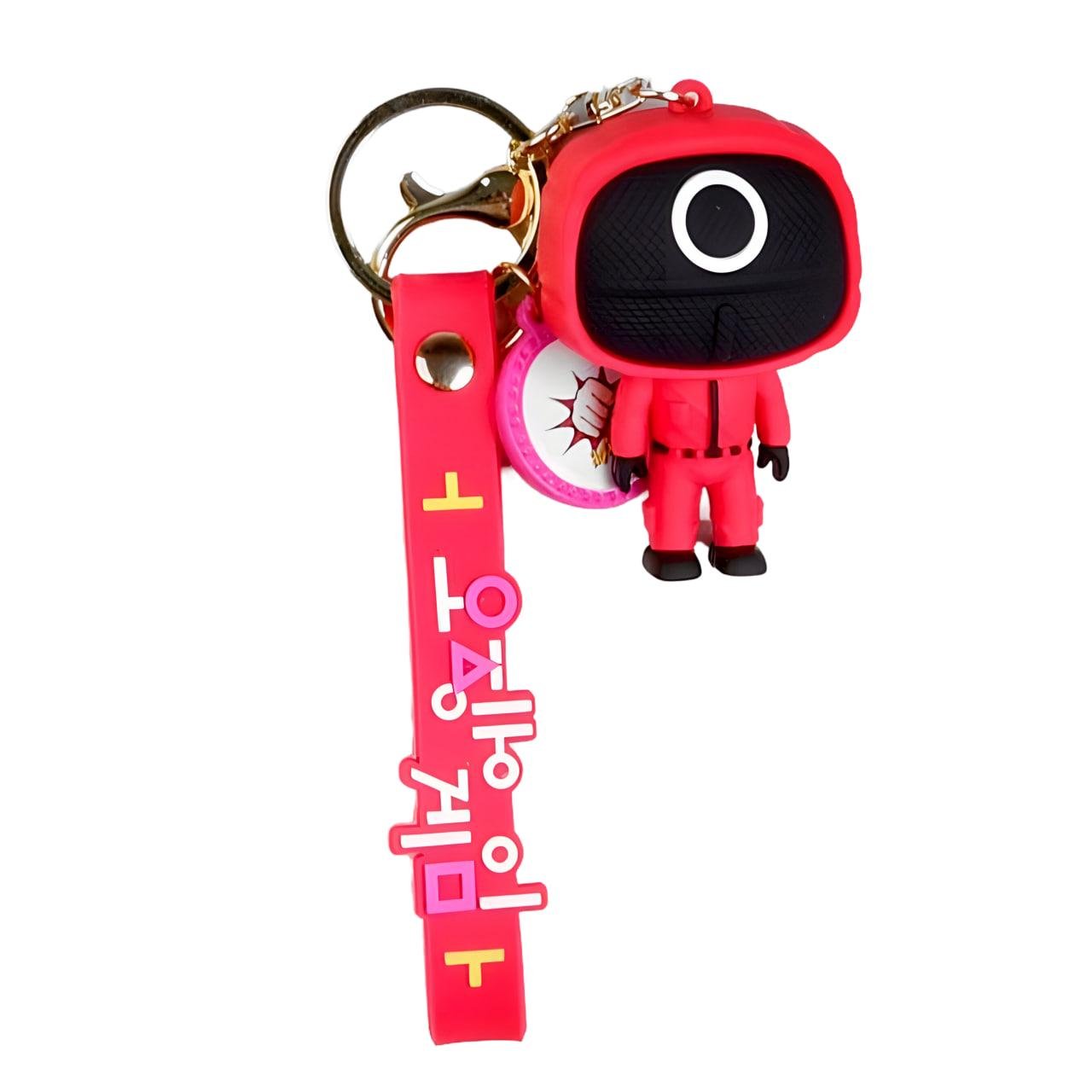 Брелок "Игра в кальмара" Надзиратель Круг (С50599)