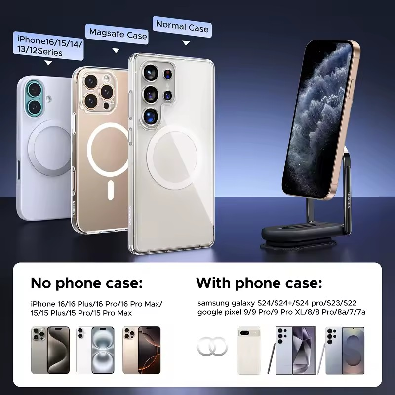 Держатель магнитный для телефона в машину UGREEN LP924 Magsafe Black (LP924) - фото 5