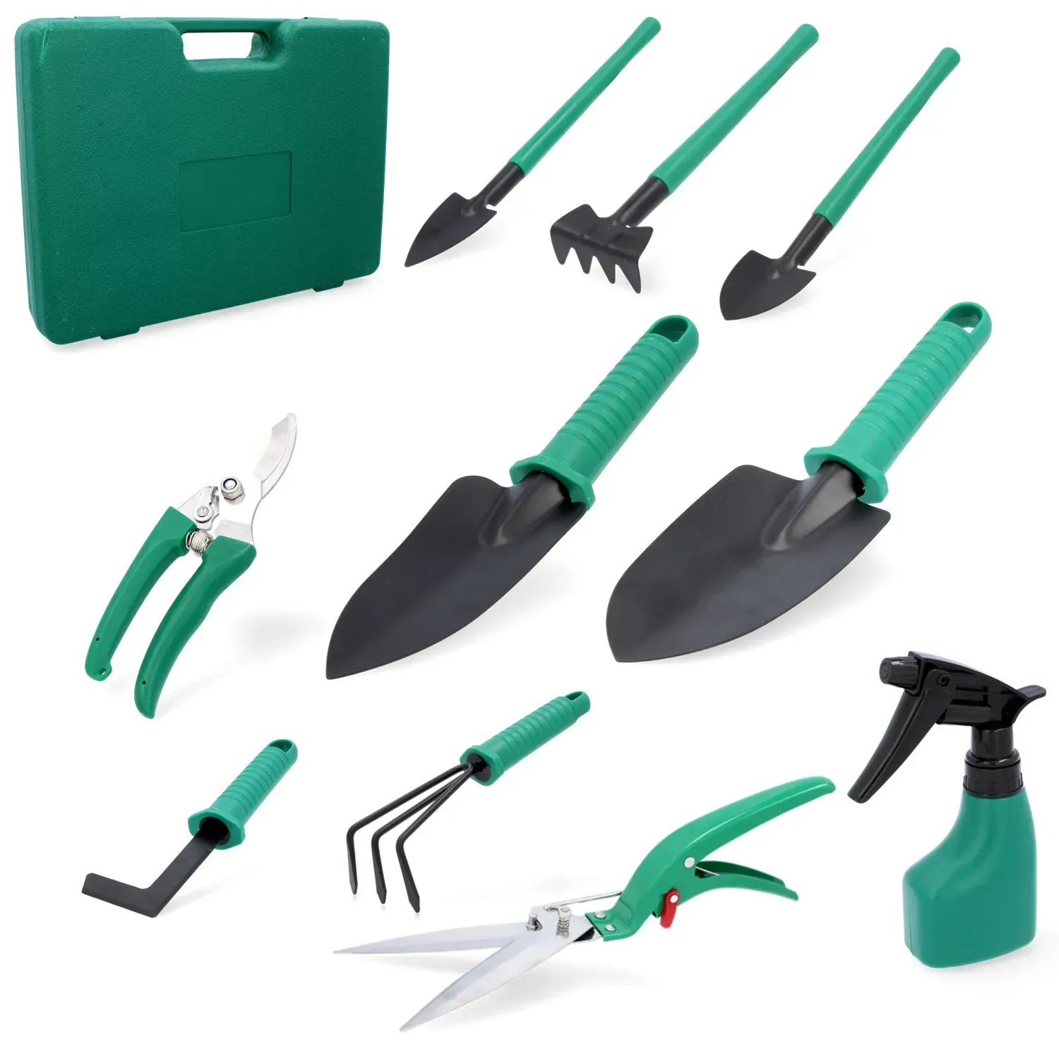 Инструменты садовые Garden Line LAR3594 в чемодане 10 шт. Инструменты садовые Garden Line LAR3594 в чемодане 10 шт.