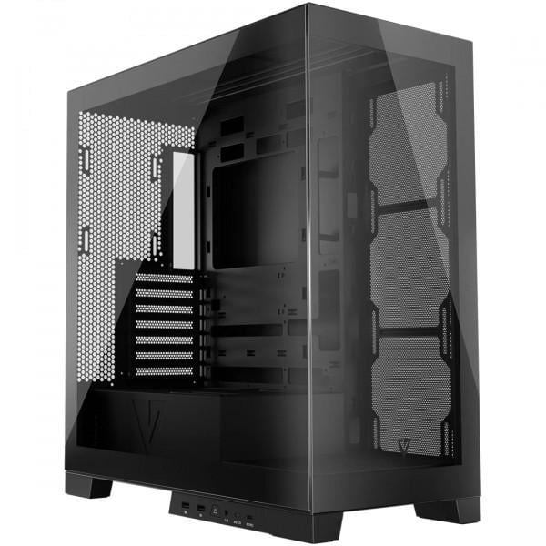 Корпус для компьютера Modecom VOLCANO SPACE APEX Midi-Tower ATX w/o fans Black (AT-SPACE-PG-NF-10-000000)