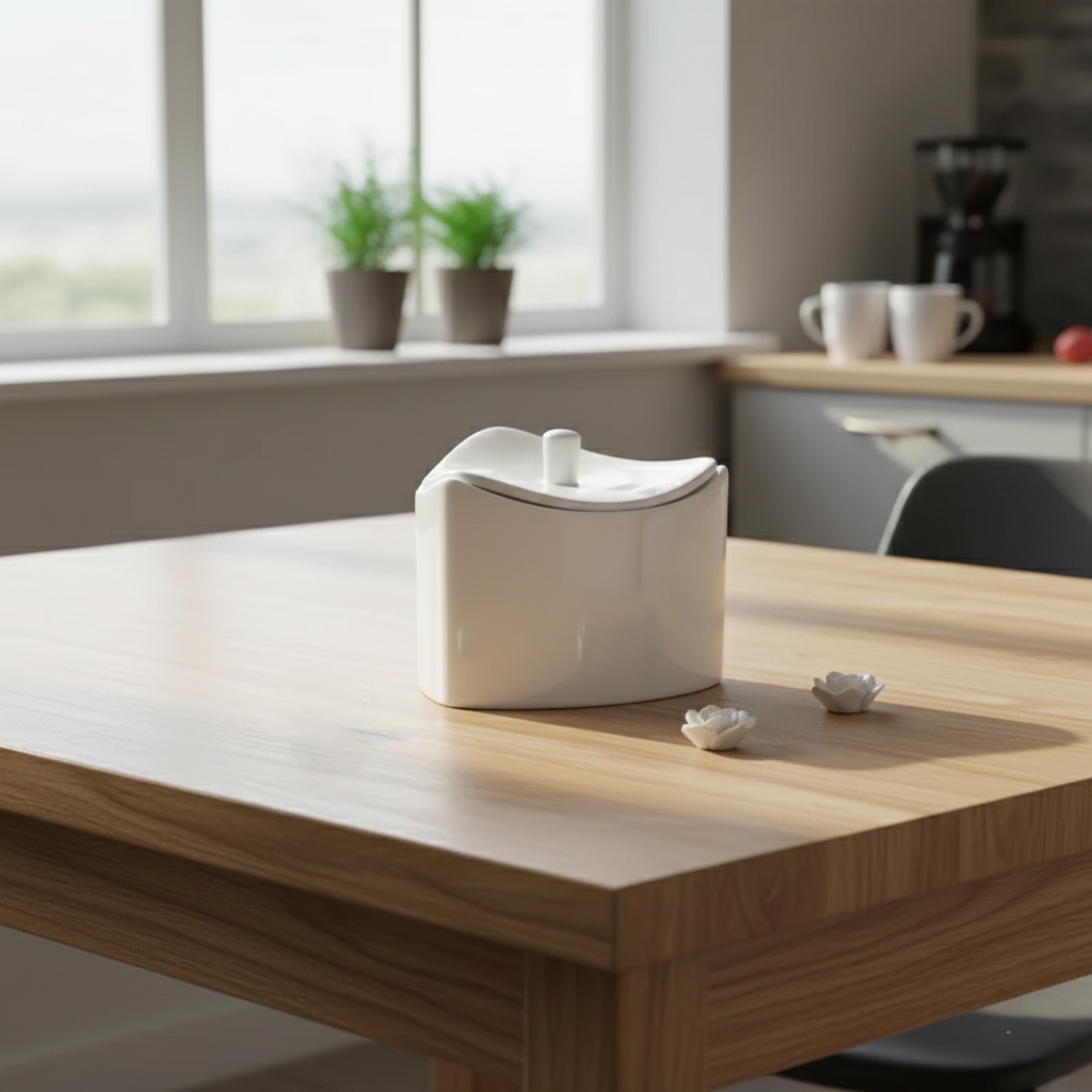 Сахарница Sakura Aoue из фарфора 350 мл (23315580) - фото 4 Сахарница Sakura Aoue из фарфора 350 мл (23315580) - фото 4