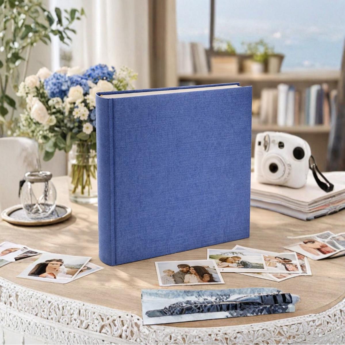 Фотоальбом Gedeon DBCL50 LINEN 100 стр. 29x32 см Blue