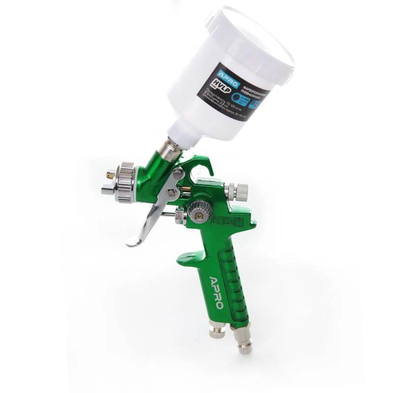 Фарборозпилювач Apro HVLP-Mini Ø0,8 мм в/б 100 мл (26278899)