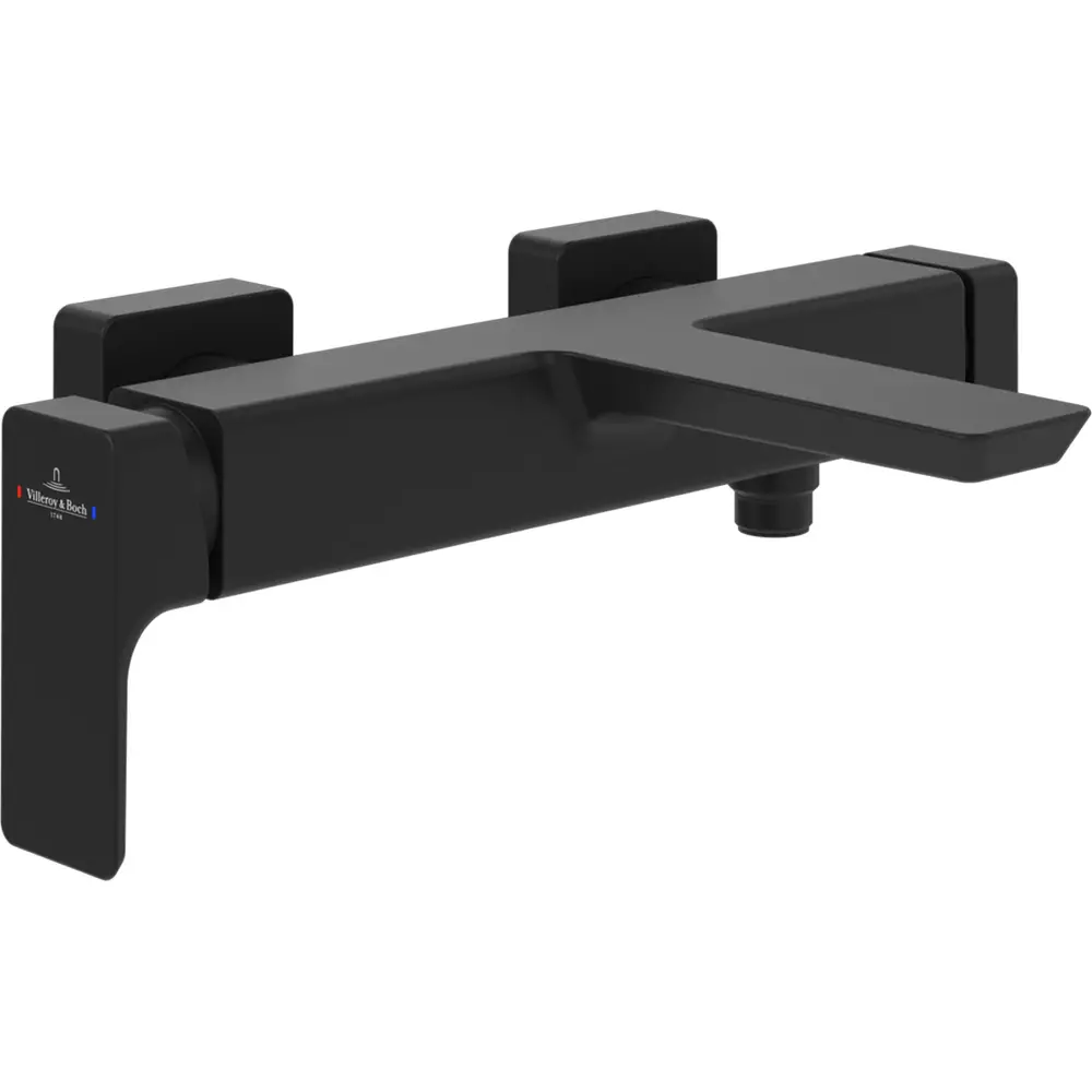Смеситель для ванны Villeroy&Boch Subway 3.0 TVT112002000K5 Черный матовый (34772480)