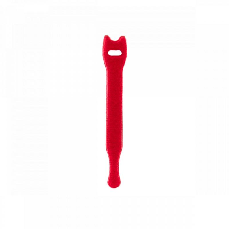 Стрічка-липучка багатофункціональна TR 10x100 мм 10 шт. Червоний (HLTR10100/10RD)