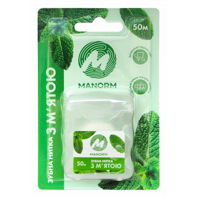 Зубна нитка з нейлону Manorm 50 м (2030969853)