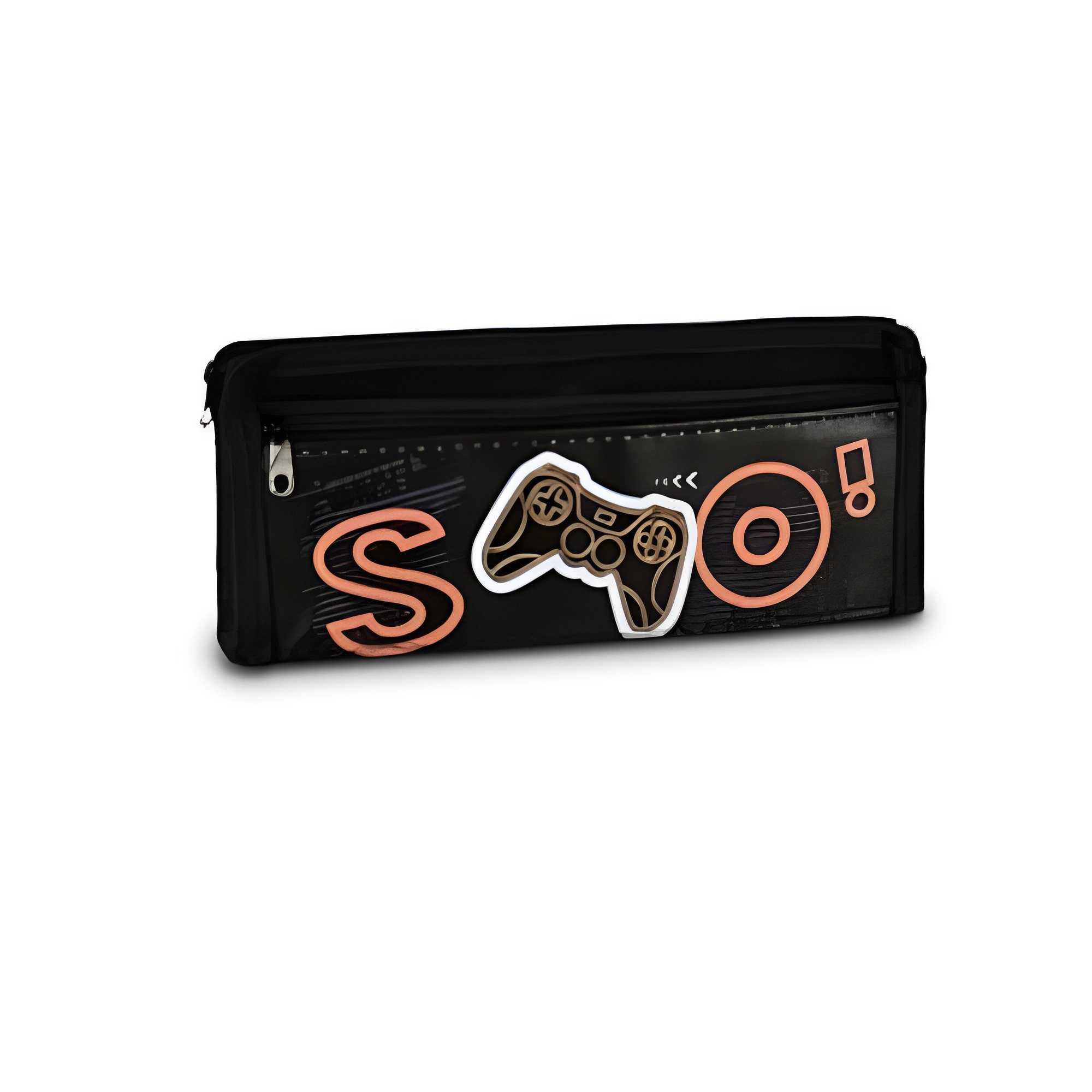 Пенал школьный Stenson So на 2 отделения 21х9,5х4,5 см Черный (R97905)