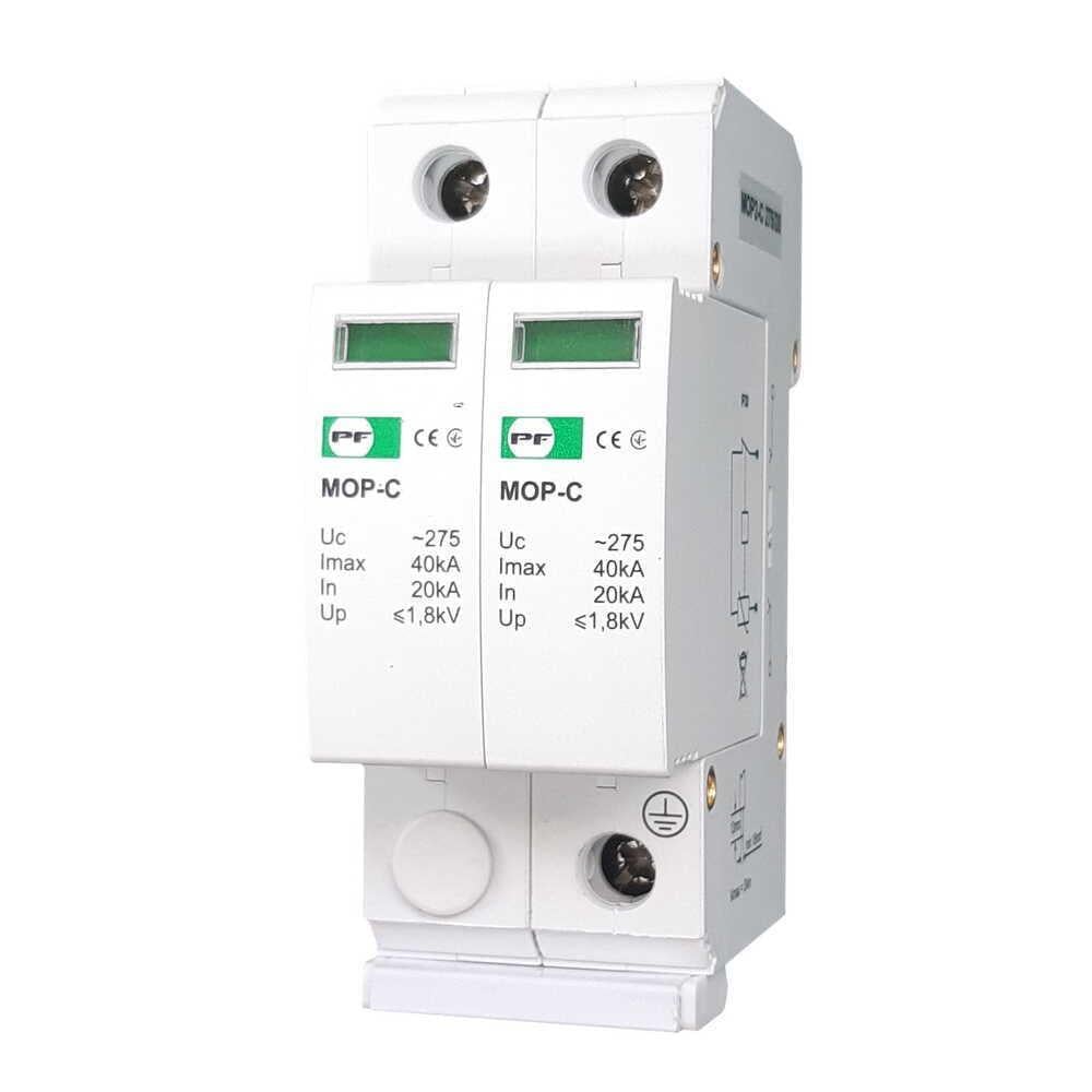 Ограничитель импульсных перенапряжений PROMFACTOR MOP 2P-C 20/40 кА 275V (27873088)