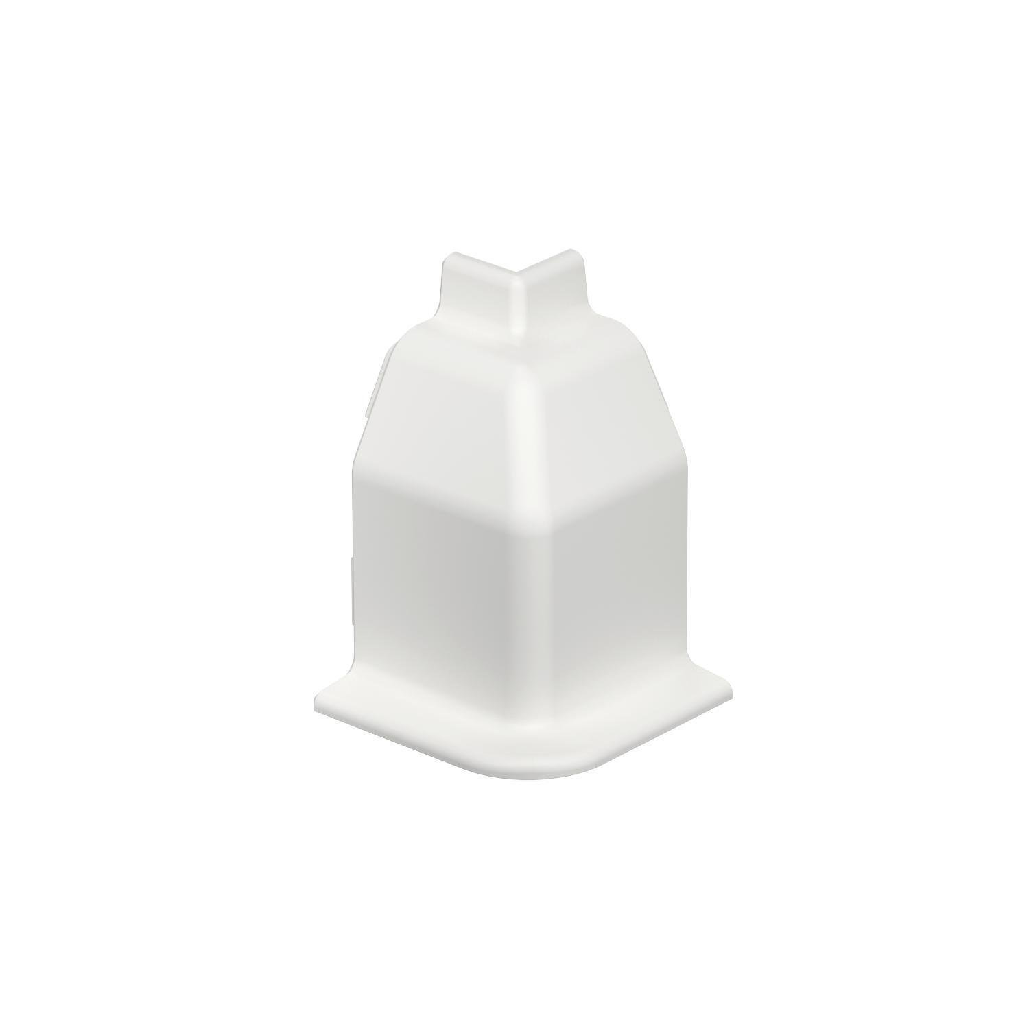 Кут зовнішній OBO Bettermann SLL для плінтусного каналу 50x20 мм ПВХ Білий (6132260)