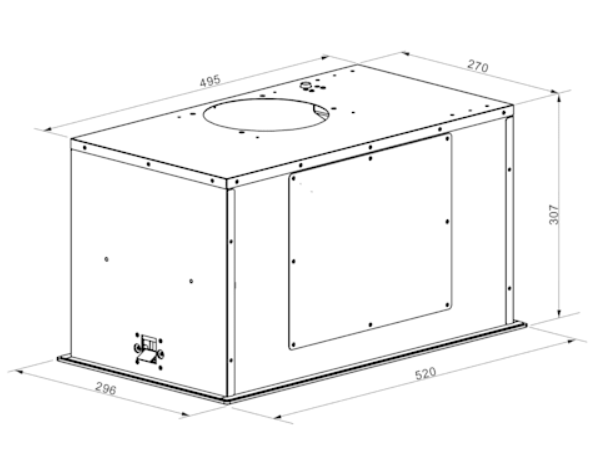 Вентиляторный модуль Klarstein Hektor Brilliant Edition 506 м³/ч 52 см (10035187) - фото 2 Вентиляторный модуль Klarstein Hektor Brilliant Edition 506 м³/ч 52 см (10035187) - фото 2