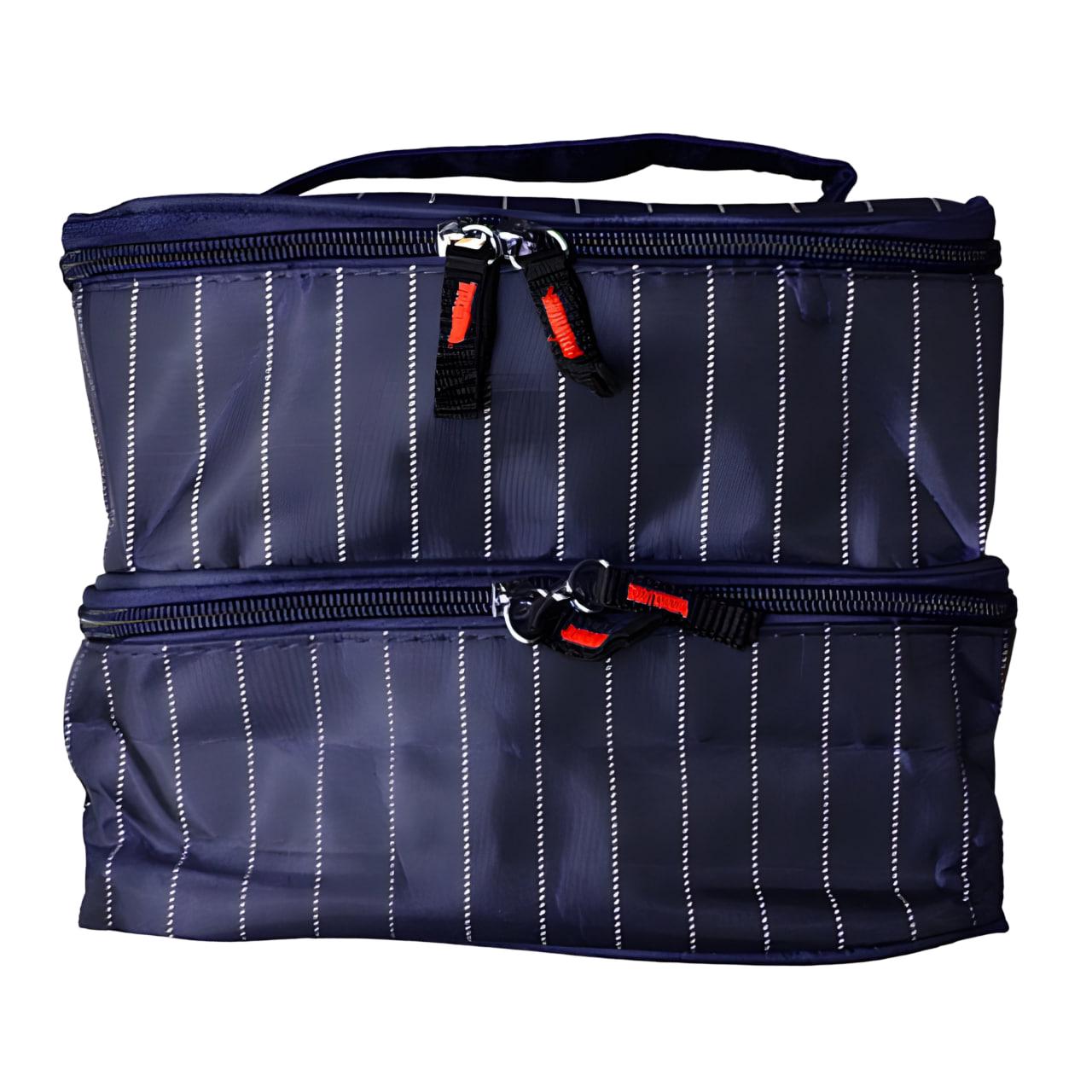 Косметичка-несесер мужская 22х16х15 см Синий (24-296)