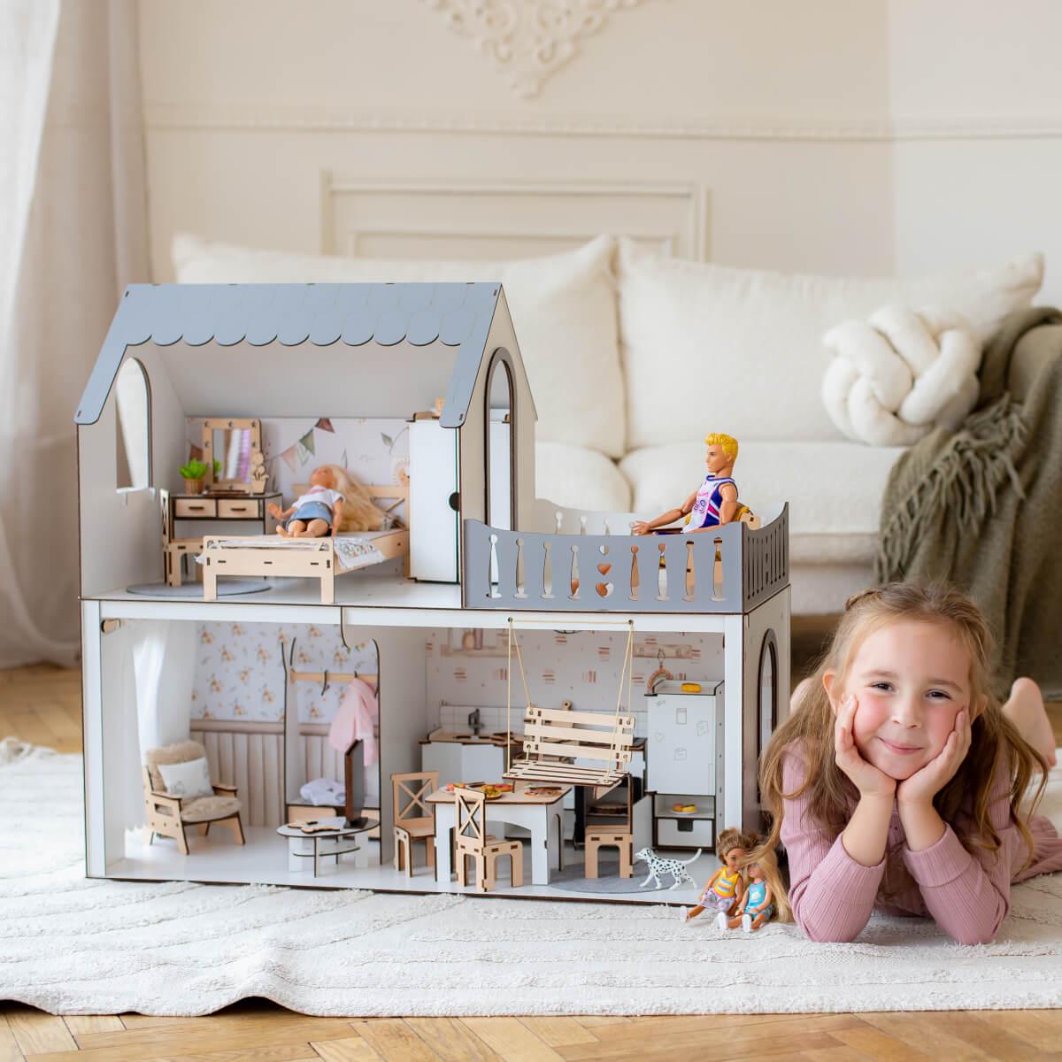 Домик кукольный для Барби NestWood Мрия Еко (kdb001_1eco)