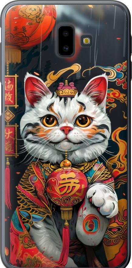 Чехол на Samsung Galaxy J6 Plus 2018 China Cat v2 (6135u-1586-42517)