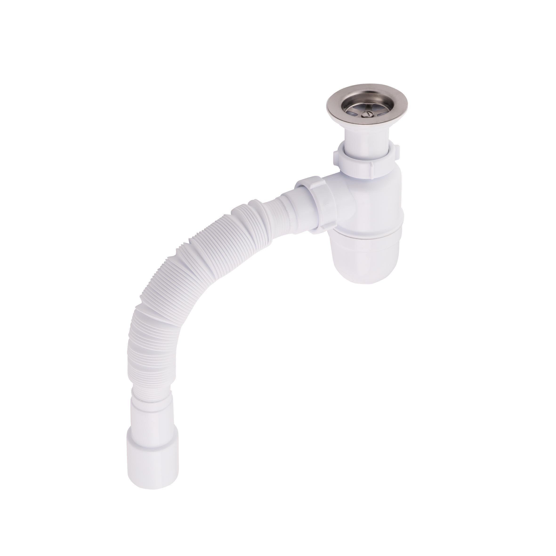 Сифон для раковины Lidz 60 06 Y001 00 выход 50 мм White (SD00042767)