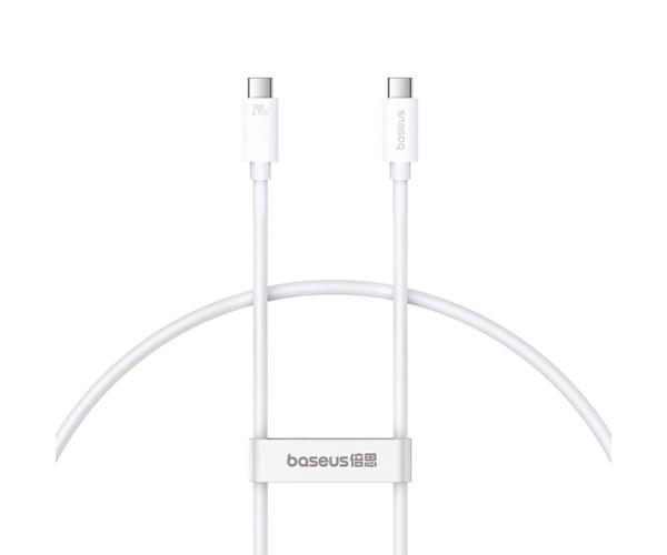 Кабель Data BASEUS Superior Series USB-C-Type-C 240W 1,8 м Moon-White (06P10365200211-05)