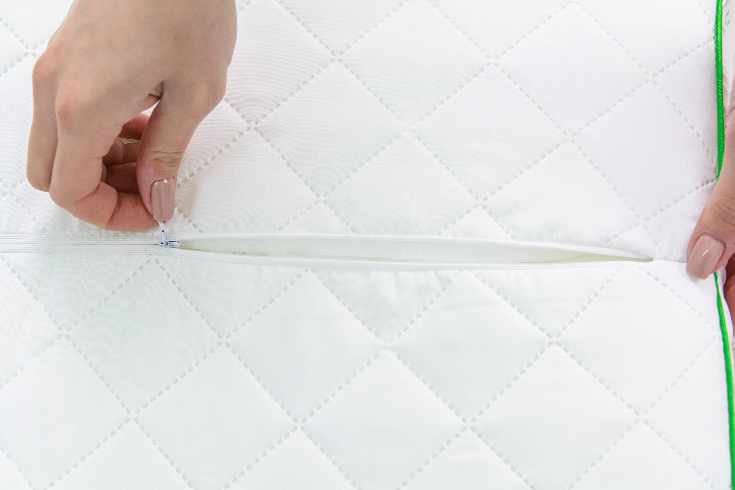 Подушка ортопедическая MirSon №6040 Steep Line Aloe Vera Aero 58х40х10,5 см (2200003261639) - фото 3 Подушка ортопедическая MirSon №6040 Steep Line Aloe Vera Aero 58х40х10,5 см (2200003261639) - фото 3