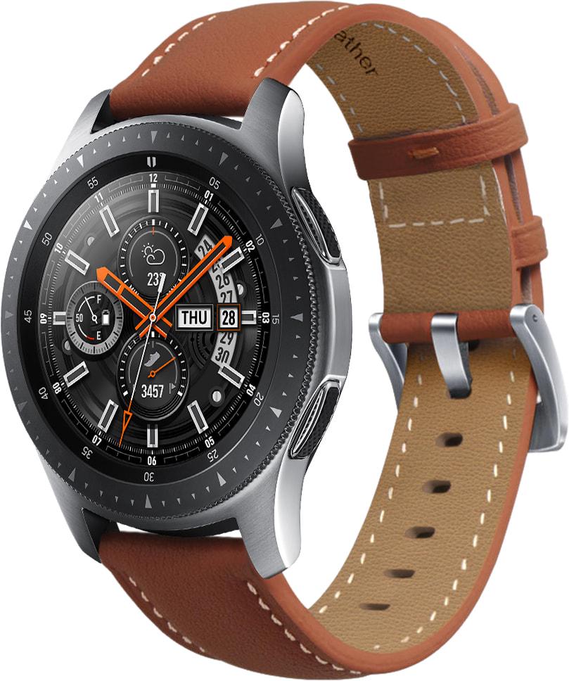 Ремешок кожаный Folsa для Galaxy Watch 46 мм Brown (31541-30)