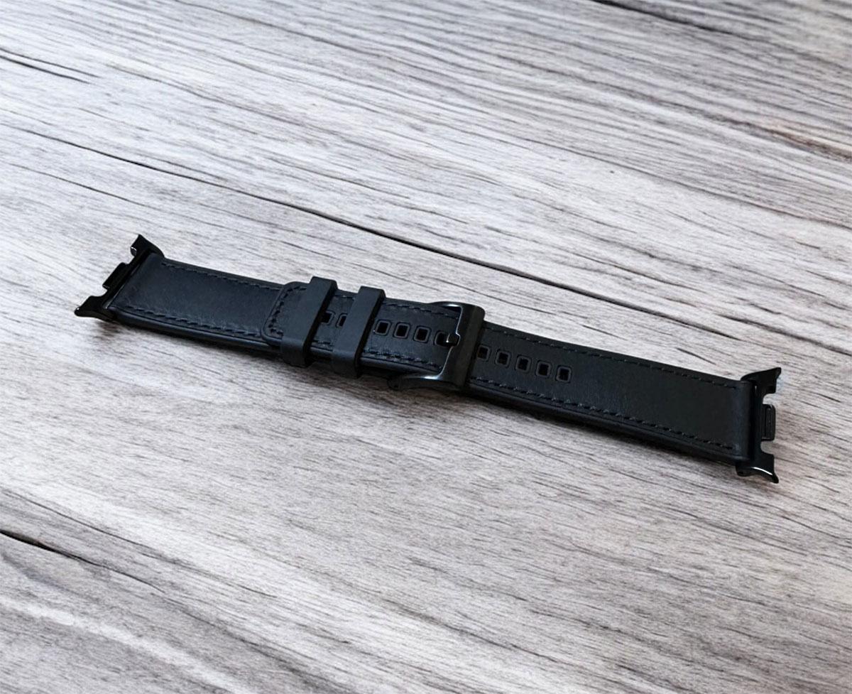 Ремешок для часов Primolux Leather Silicone Samsung Galaxy Watch 8 46 мм/44 мм/40 мм Black (2767642385) - фото 7 Ремешок для часов Primolux Leather Silicone Samsung Galaxy Watch 8 46 мм/44 мм/40 мм Black (2767642385) - фото 7