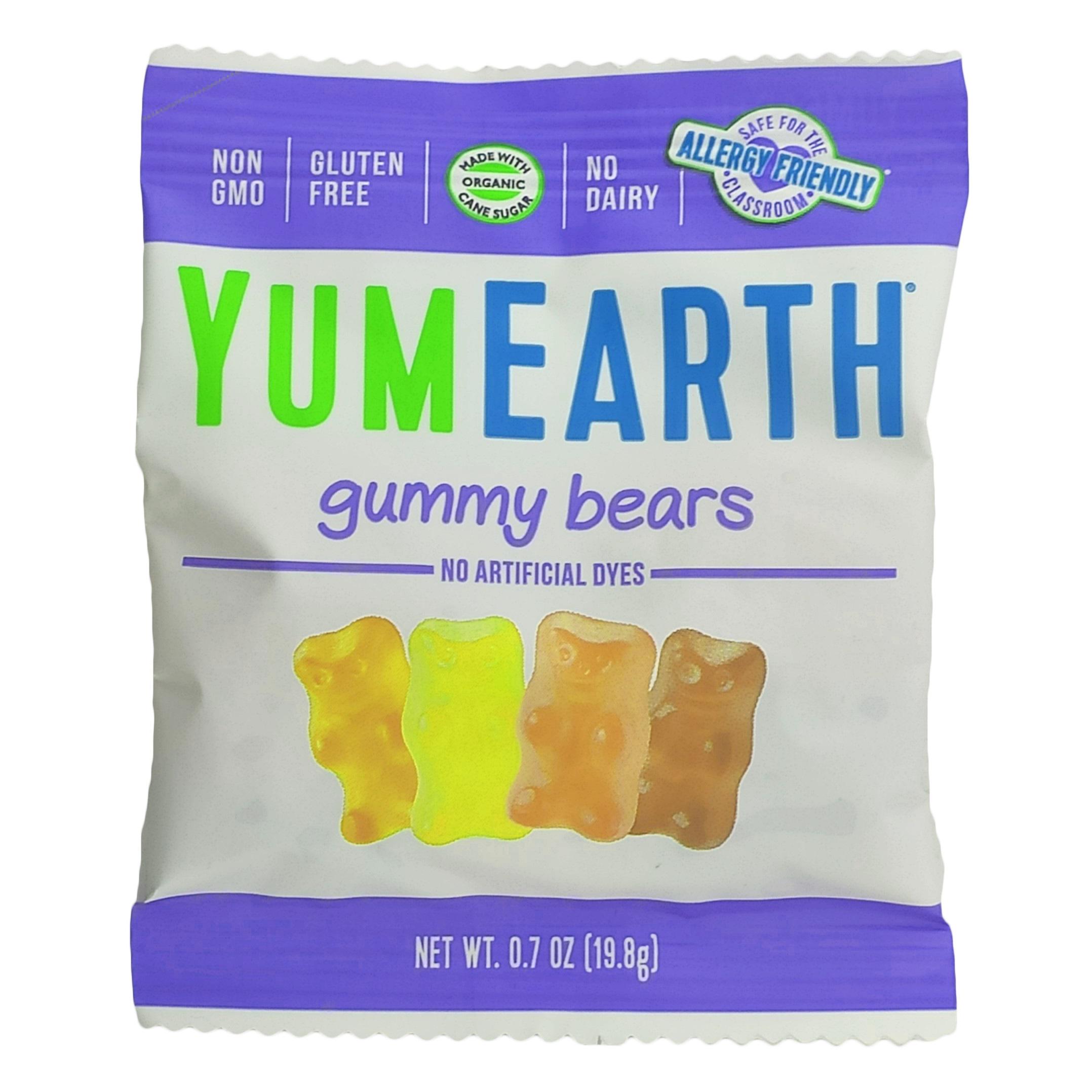 Жевательные органические конфеты YumEarth микс вкусов 19,8 г