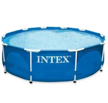 Бассейн каркасный Intex 305х76 см каркас чаша Синий (28200)