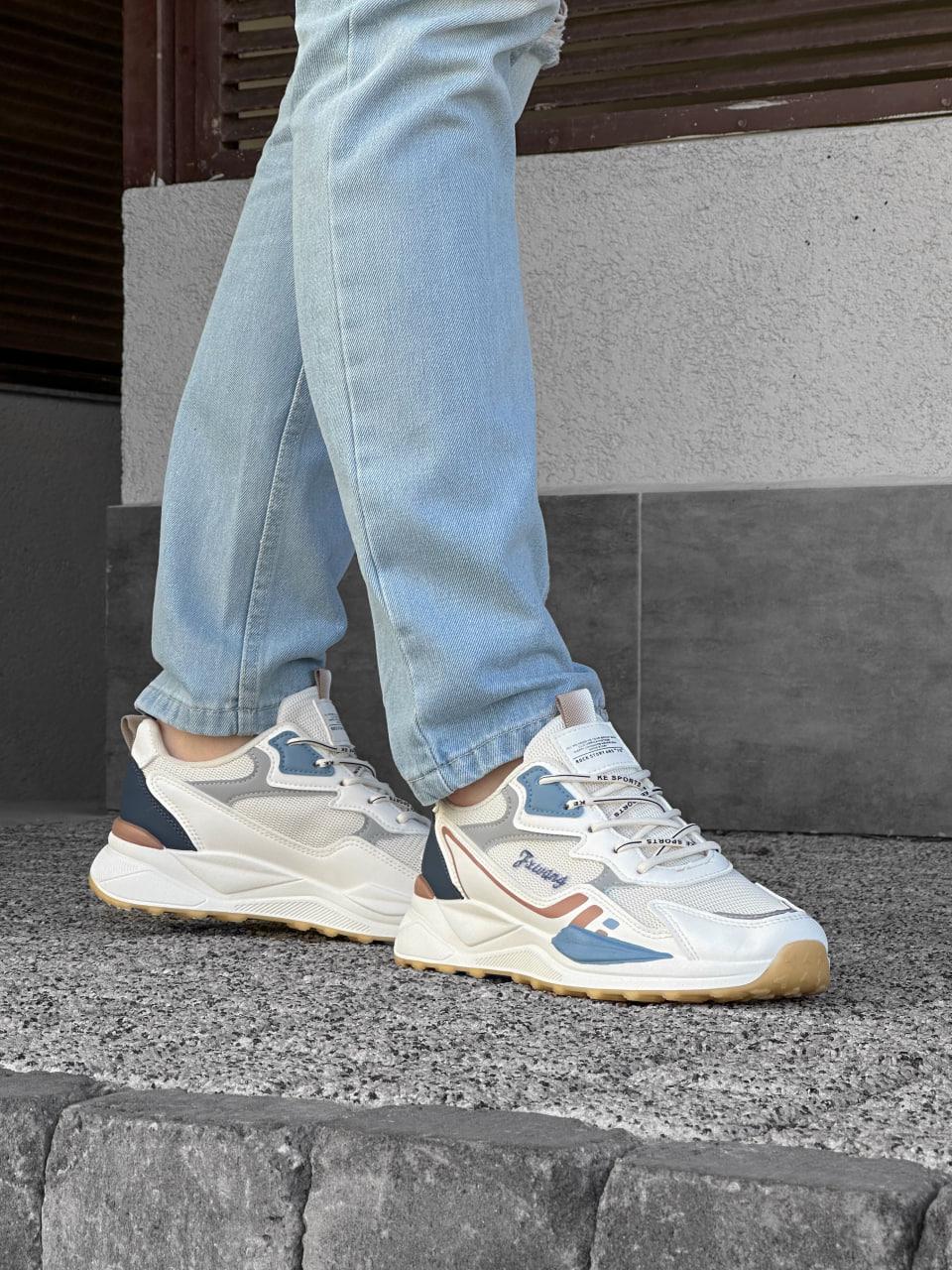 Кросівки чоловічі Xifa р. 42 Бежевий (H11-1) - фото 5