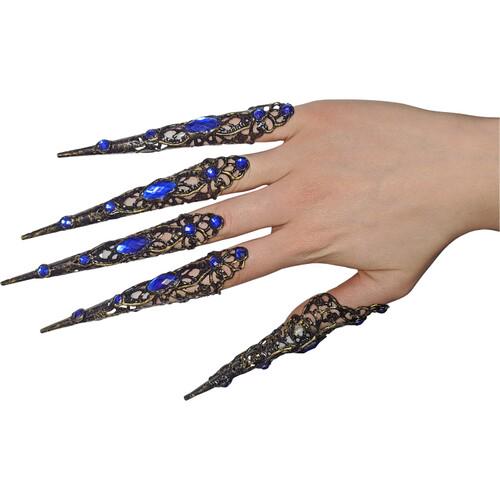 Когти в камнях Seta Decor 23-571GL-BL 5 шт.