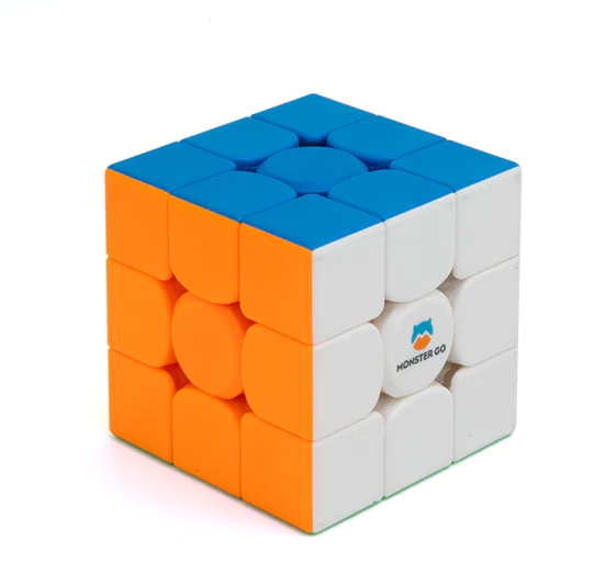 Головоломка кубик Gan Monster Go Traditional 3x3 stickerless 3х3 MG без наклеек (135885)