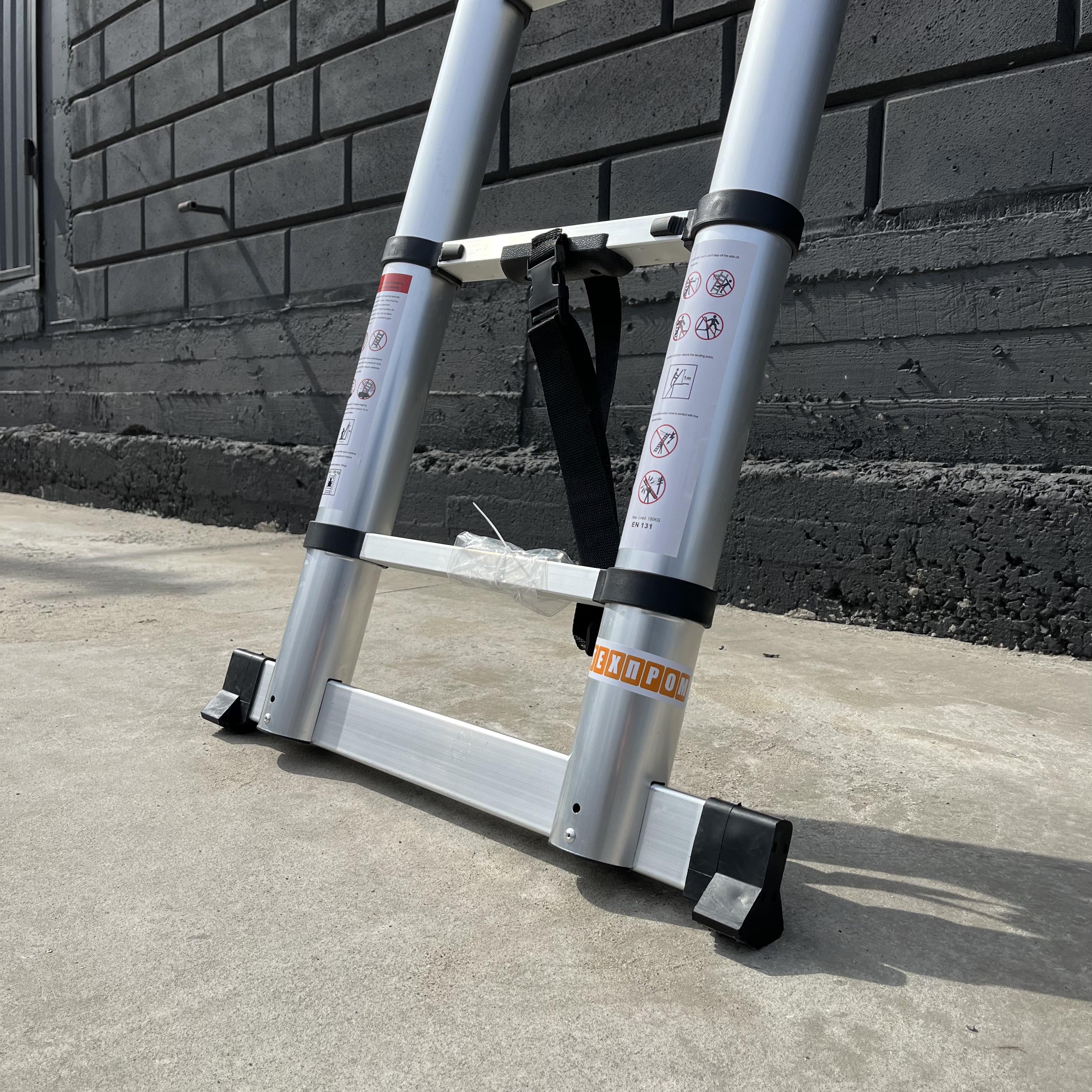 Лестница раздвижная телескопическая 14 ступеней - фото 6 Лестница раздвижная телескопическая 14 ступеней - фото 6